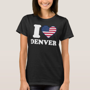 Camiseta Amo Denver I corazón Denver