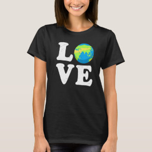 Camiseta Amo Día Mundial de la Tierra 2022 Ani ambiental de