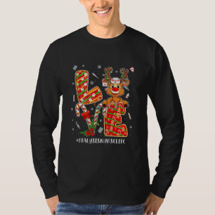 Camiseta Amo Diálisis Enfermeras Navidades de la vida coin