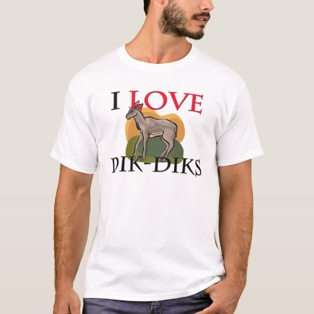 Camiseta Amo Dik-Diks (Anverso)