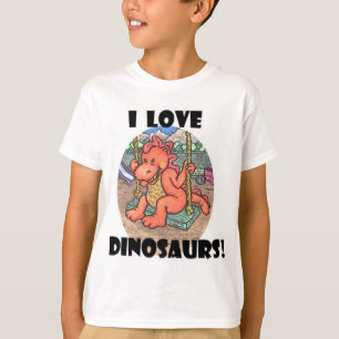 Camiseta ¡Amo dinosaurios!