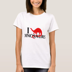 Camiseta Amo dinosaurios