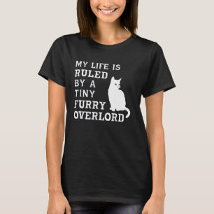 Camiseta Amo Divertido Humor Dueño Mascota Gato Peludo Seño