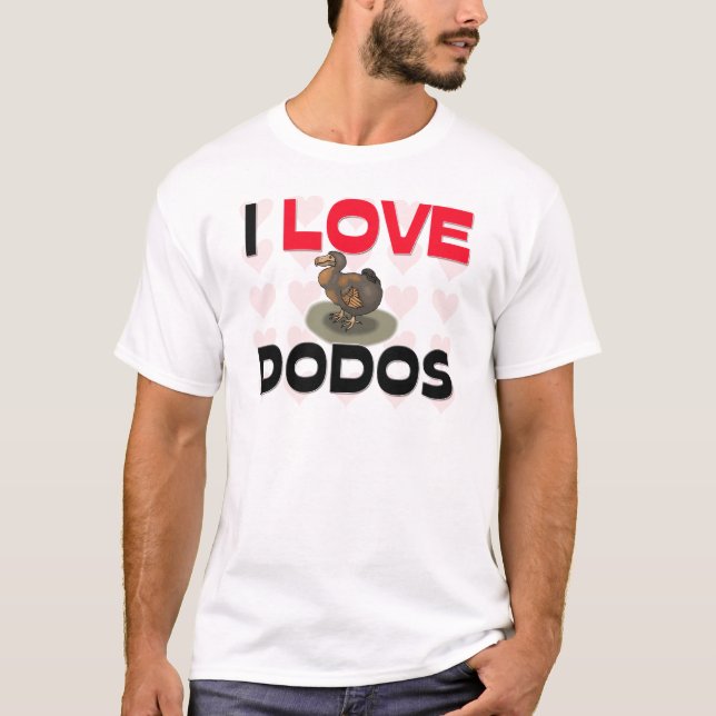 Camiseta Amo Dodos (Anverso)