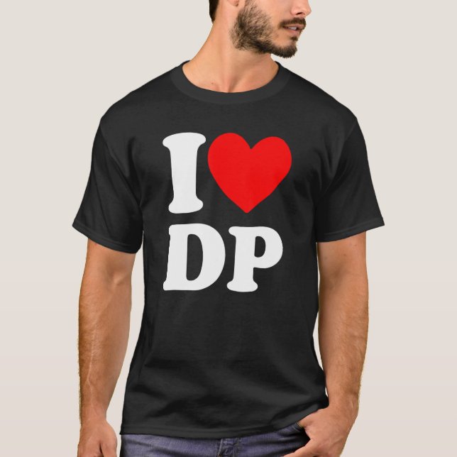 Camiseta Amo DP corazón DP (Anverso)