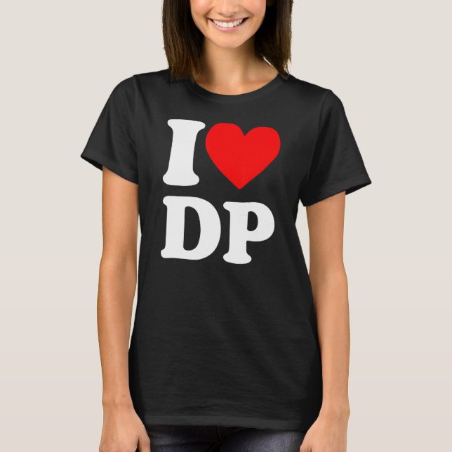 Camiseta Amo DP corazón DP (Anverso)