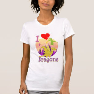 Camiseta Amo dragones