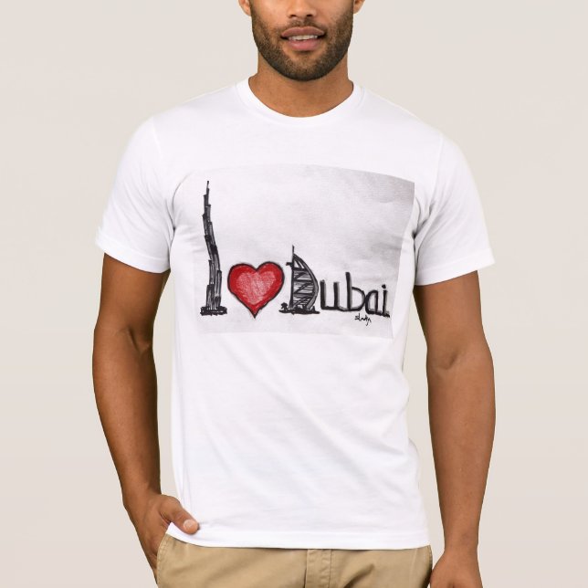 Camiseta Amo Dubai (Anverso)