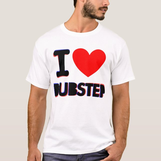 CAMISETA AMO DUBSTEP (Anverso)