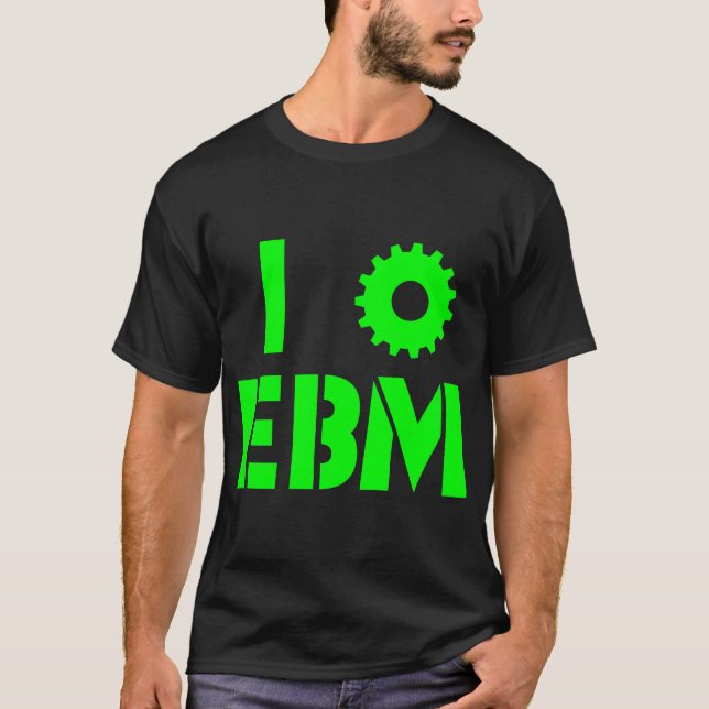 Camiseta Amo EBM Green (Anverso)