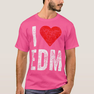 Camiseta Amo Edm Fiesta Divertida Festival