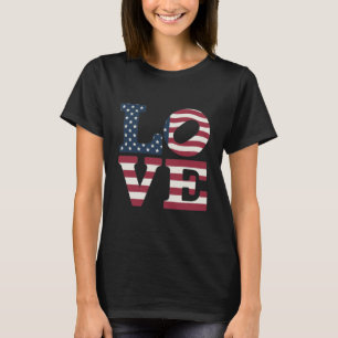 Camiseta Amo EE.UU.