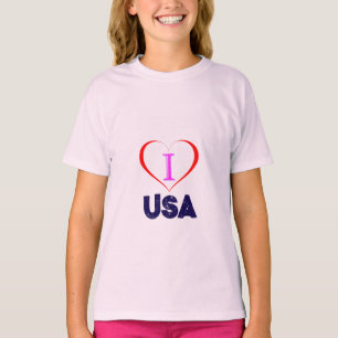 Camiseta Amo EE.UU.