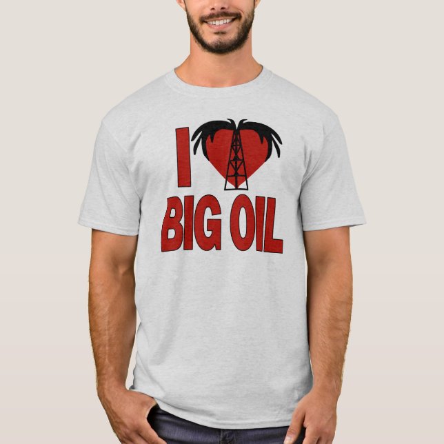 Camiseta Amo el aceite grande (Anverso)