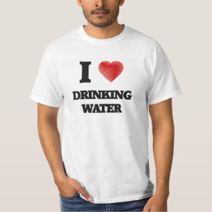 Camiseta Amo el agua potable