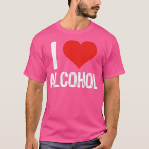 Camiseta Amo El Alcohol