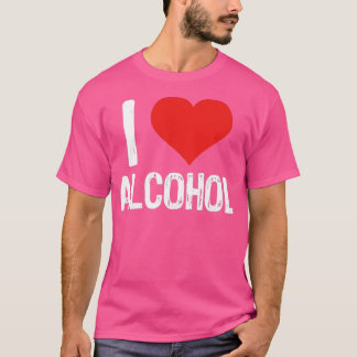 Camiseta Amo El Alcohol
