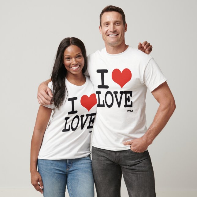 Camiseta Amo el amor (Unisexo)