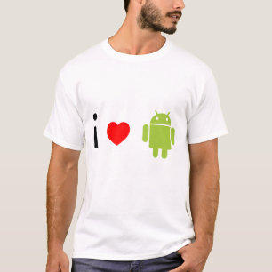Camiseta Amo el androide
