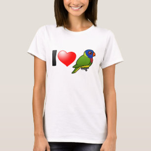 Camiseta Amo el arco iris Lorikeets