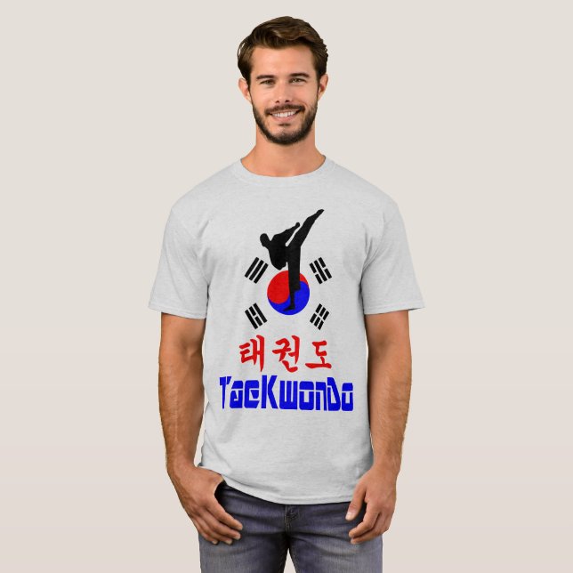 Camiseta ✔ Amo ☯ el arte marcial coreano TaeKwonDo (Anverso completo)