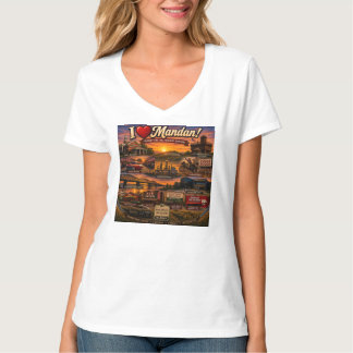 Camiseta Amo el atardecer de Mandan