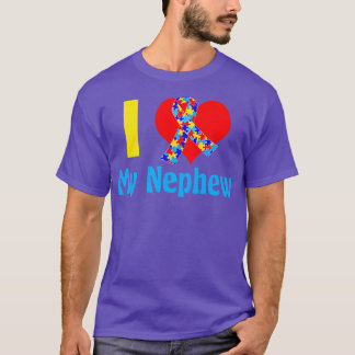 Camiseta Amo el autismo de mi sobrino