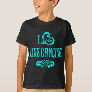 Camiseta Amo el baile de la línea