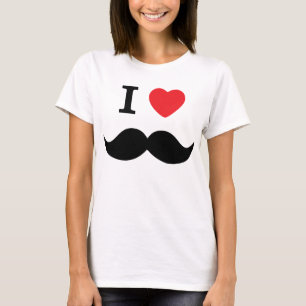 Camiseta Amo el bigote