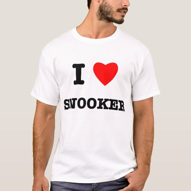 CAMISETA AMO EL BILLAR (Anverso)