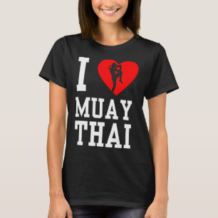Camiseta Amo el boxeador aficionado de artes marciales de M
