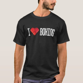 Camiseta Amo el boxeo
