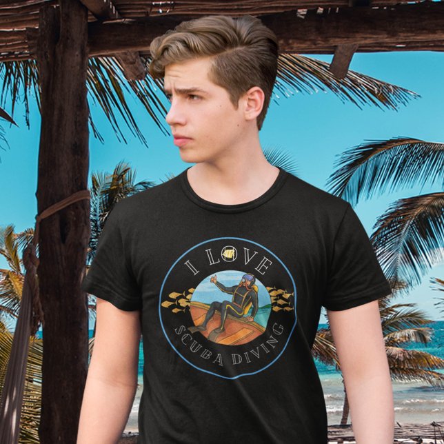 Camiseta Amo El Buceo Scuba (Subido por el creador)