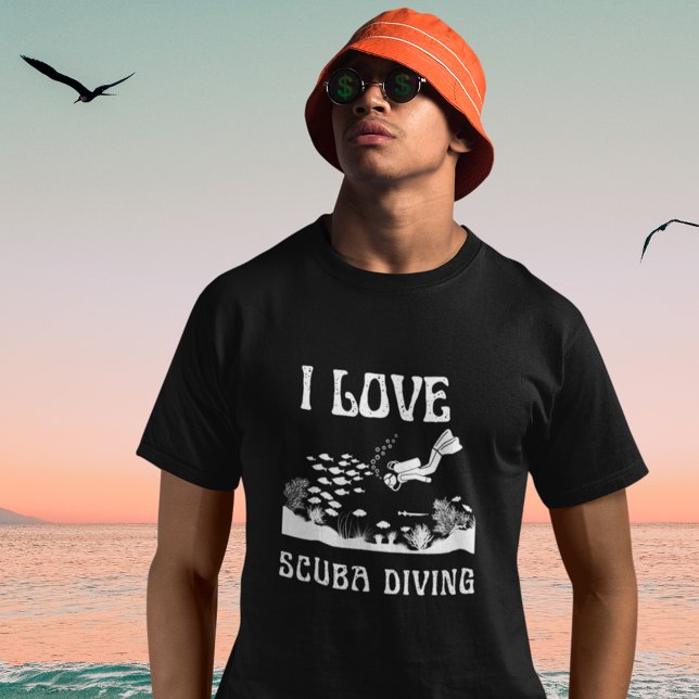 Camiseta Amo El Buceo Scuba (Subido por el creador)