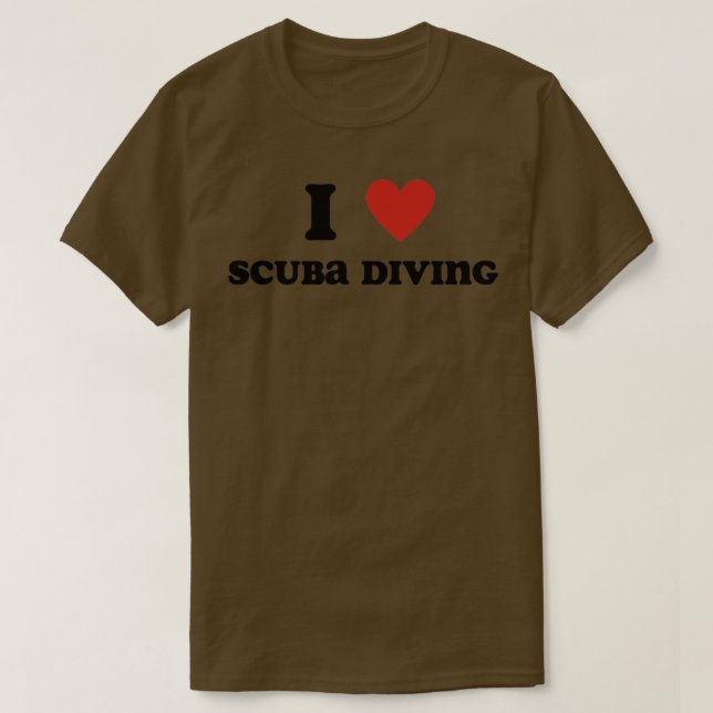 Camiseta Amo El Buceo Scuba 28 (Diseño del anverso)