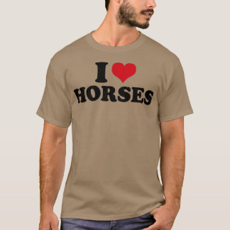 Camiseta Amo el caballo