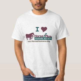 Camiseta Amo el caballo más la sociedad humana - para