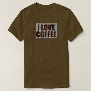 Camiseta Amo el café
