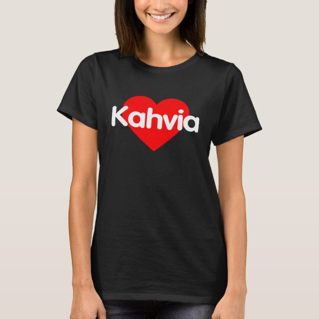 Camiseta Amo el café - Kahvia (Anverso)