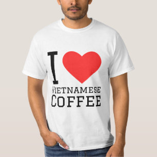 Camiseta Amo el café vietnamita