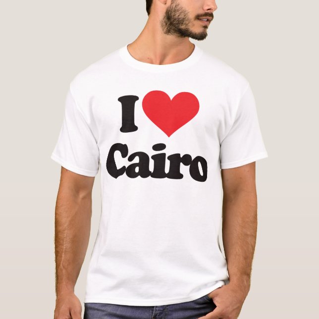 Camiseta Amo El Cairo (Anverso)