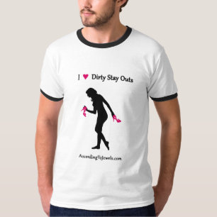Camiseta Amo el campanero sucio de las salidas de la