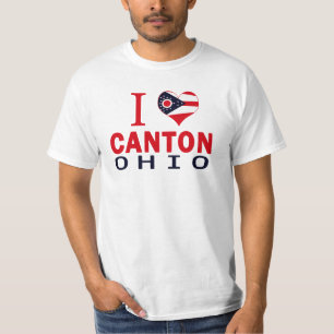 Camiseta Amo el cantón, Ohio