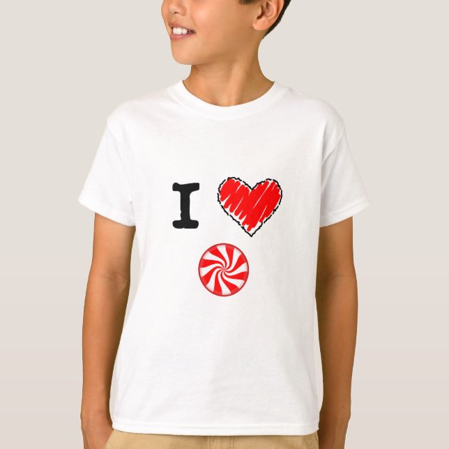 Camiseta Amo el caramelo (Anverso)