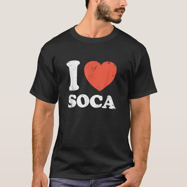 Camiseta Amo el Carnaval de Soca West India (Anverso)