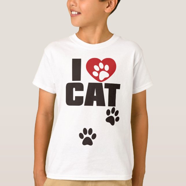 CAMISETA AMO EL CAT (Anverso)