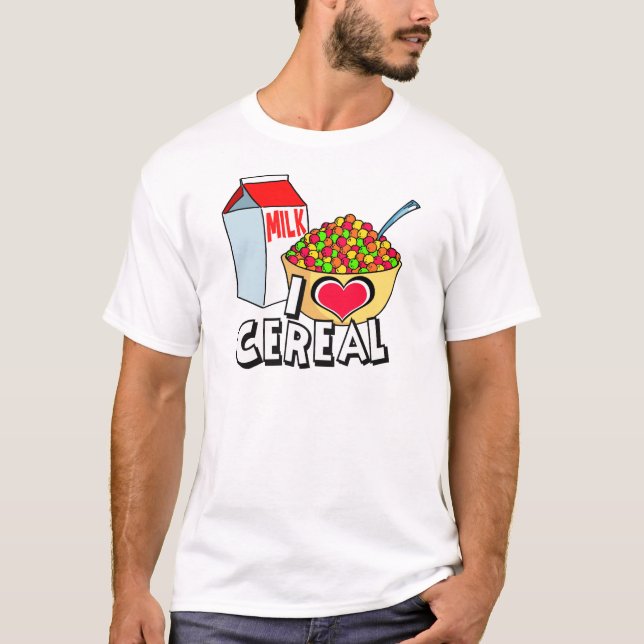 CAMISETA AMO EL CEREAL (Anverso)