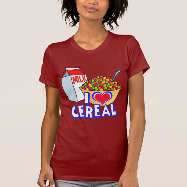 CAMISETA AMO EL CEREAL (Anverso)