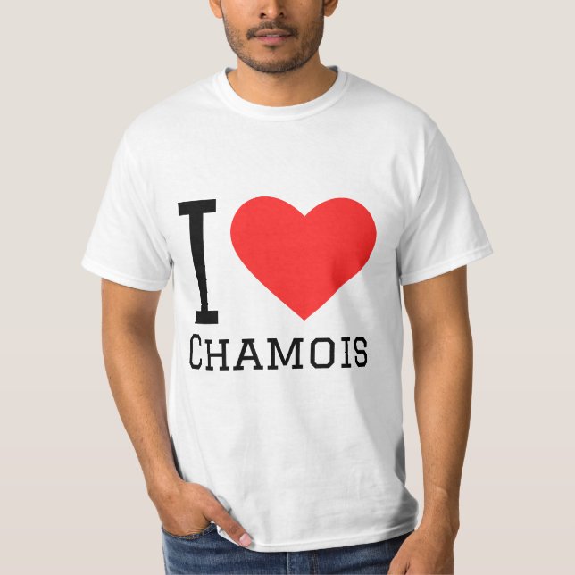 Camiseta Amo el chamois (Anverso)