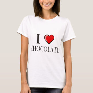 Camiseta Amo el chocolate